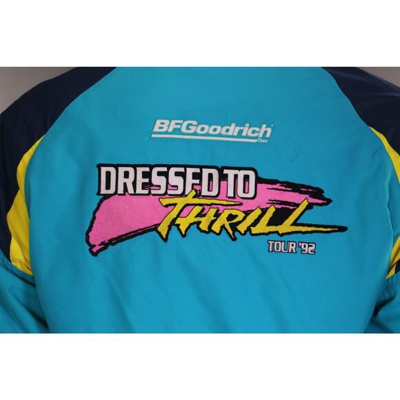 Vintage Jacket BFGoodrich Dressed to Thrill Tour '92 Adult Medium - Picture 7 of 9